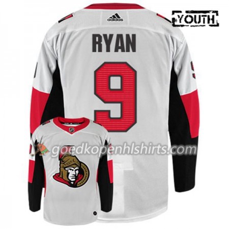 Ottawa Senators BOBBY RYAN 9 Adidas Wit Authentic Shirt - Kinderen